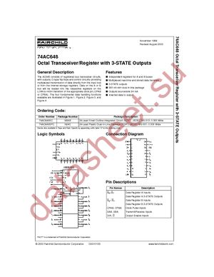 74AC648SPC datasheet  